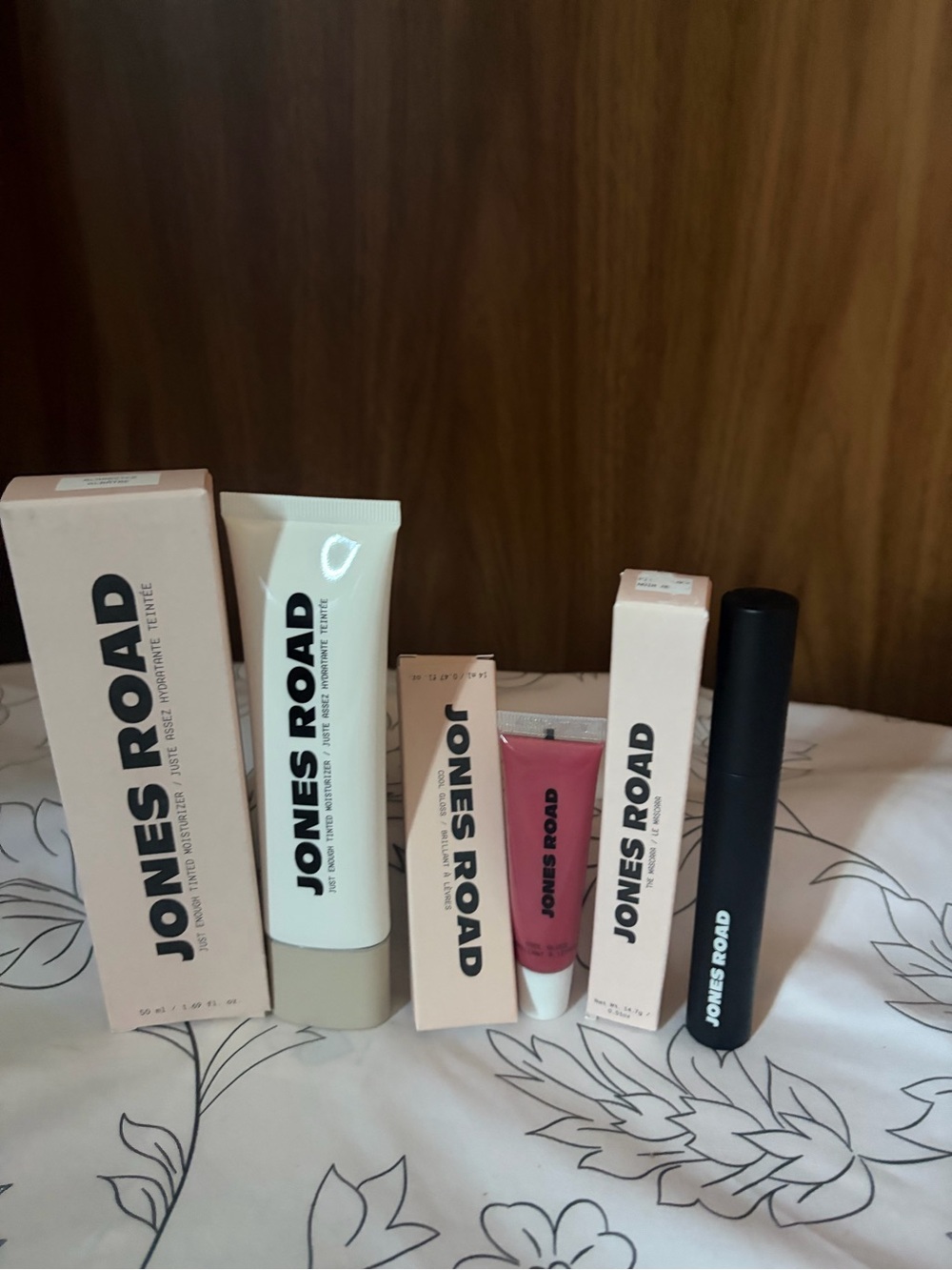 Jones Road Skincare & Makeup Collection — Pink, Cream & Black